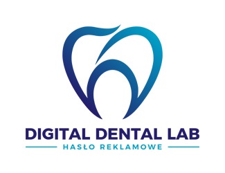 Digital Dental Lab - projektowanie logo - konkurs graficzny